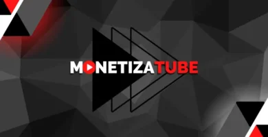 Logo de MonetizaTube, curso de Mari Fuentes sobre canales de YouTube automatizados