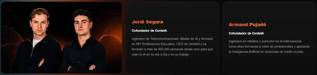 jordi segura armand pujado fundadores centeia pro